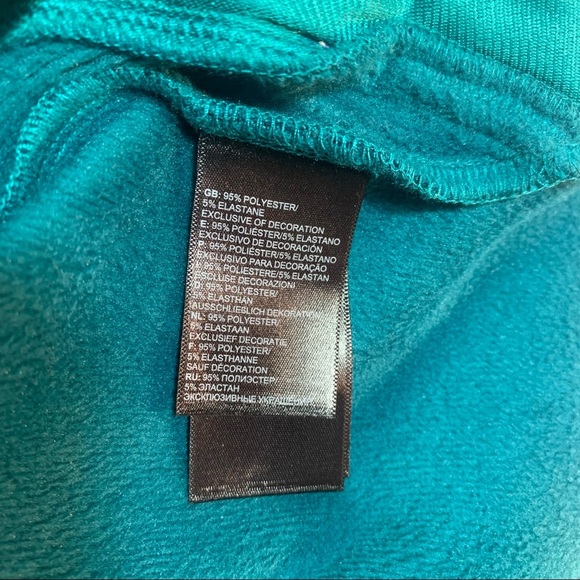 The North Face Teal Green Zip Up Jacket - Picture 15 of 16